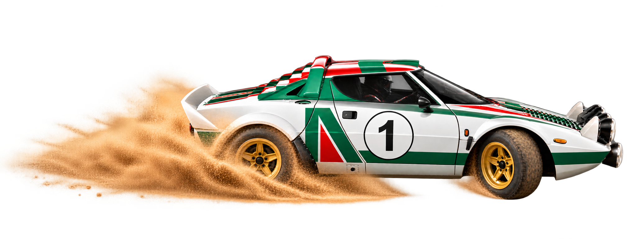Lancia Stratos HF – derapata - sabbiatrici Lampugnani