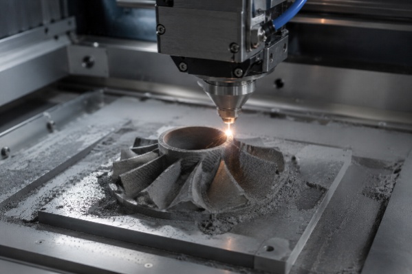 Sabbiatura e pallinatura per additive manufacturing e stampa 3D