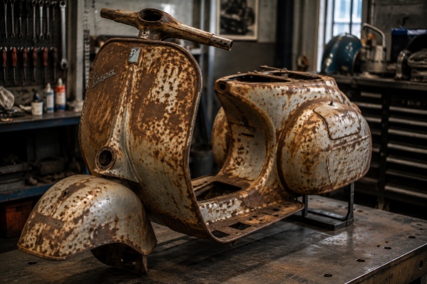 Sabbiatrici per auto e moto d'epoca